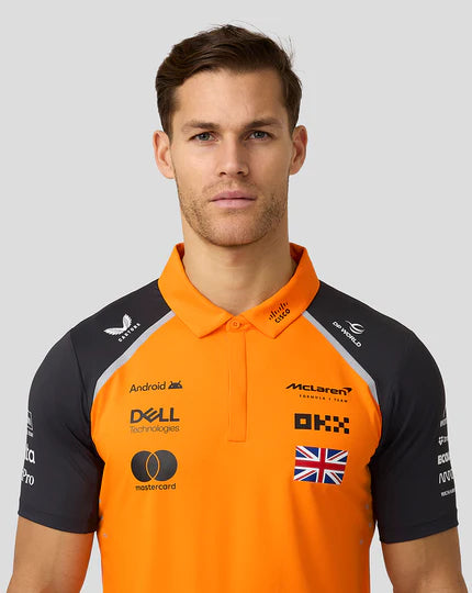 Mclaren Men's Team Polo Shirt Lando Norris Aut Glory – 2025 Edition