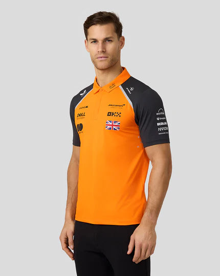 Mclaren Men's Team Polo Shirt Lando Norris Aut Glory – 2025 Edition