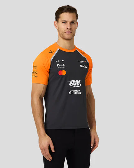Mclaren Men's Team Set Up Performance Tee Phantom – 2025 Edition