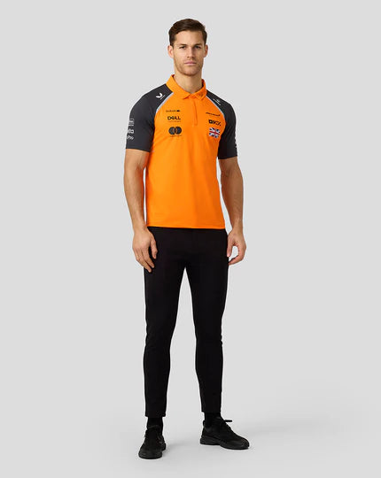 Mclaren Men's Team Polo Shirt Lando Norris Aut Glory – 2025 Edition
