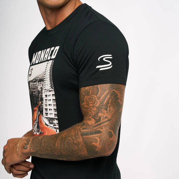 Ayrton Senna F1 Legacy Series Tee - Monaco Black – 2025 Edition