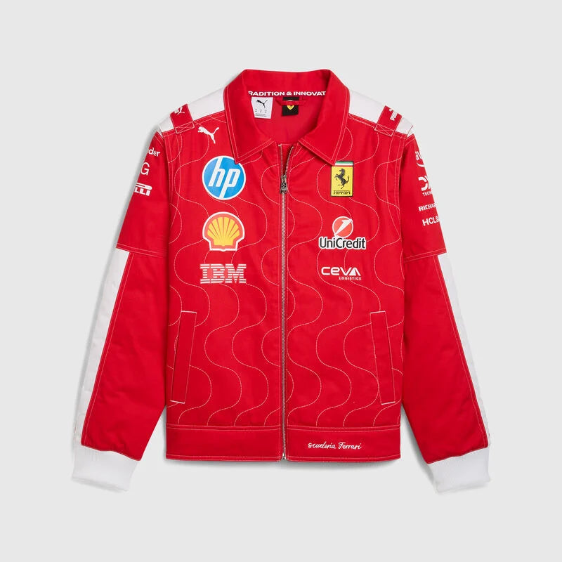 SCUDERIA FERRARI TEAM SE JACKET MONZA RED 2025