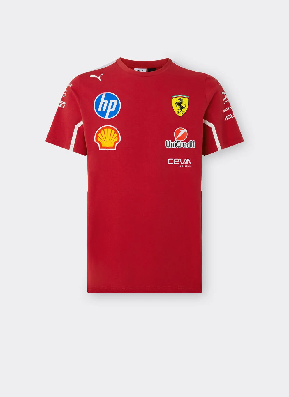 Scuderia Ferrari Team Performance Tee Dark Cherry – 2025 Edition