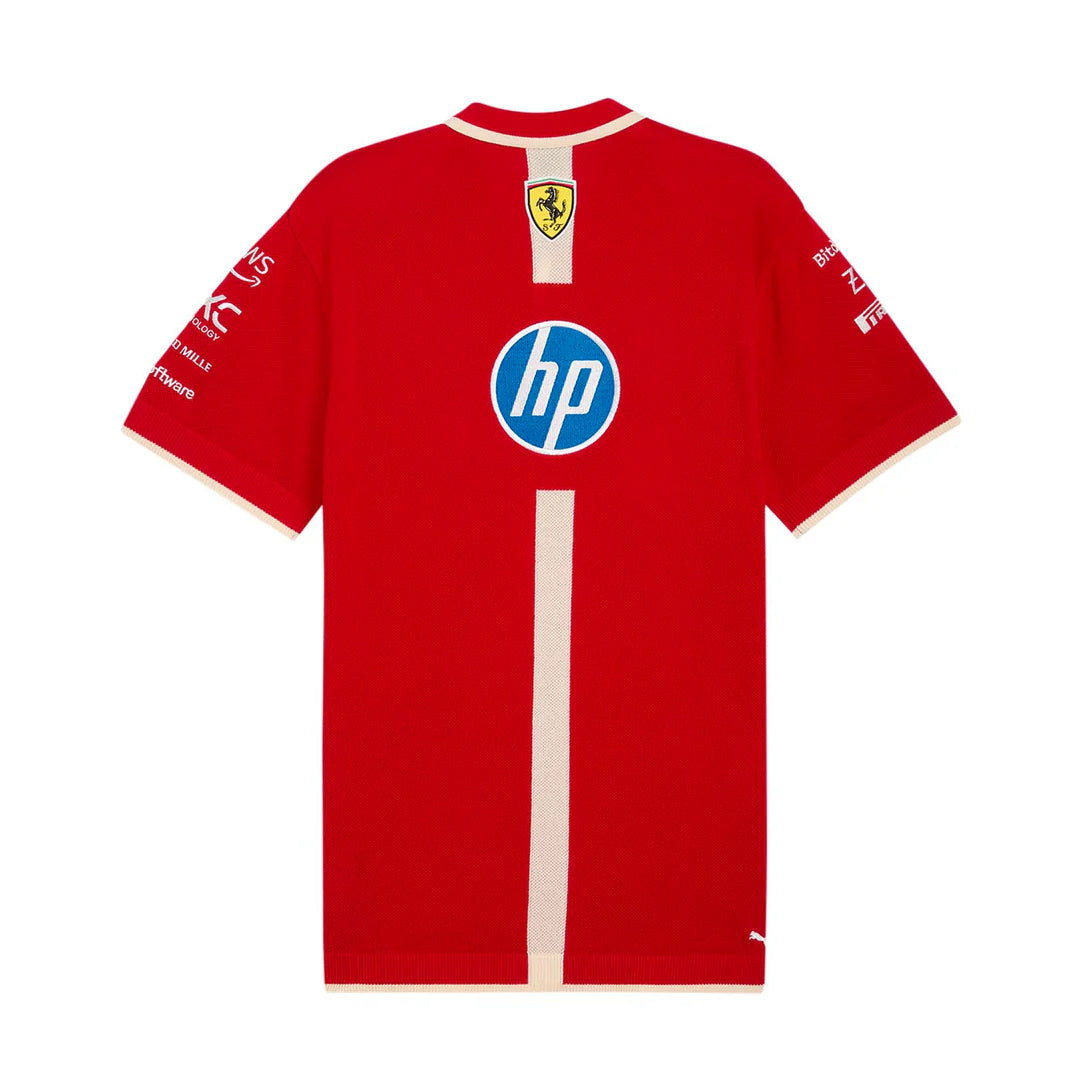Scuderia Ferrari Team Special Edition Team Polo China Dark Cherry – 2025 Edition