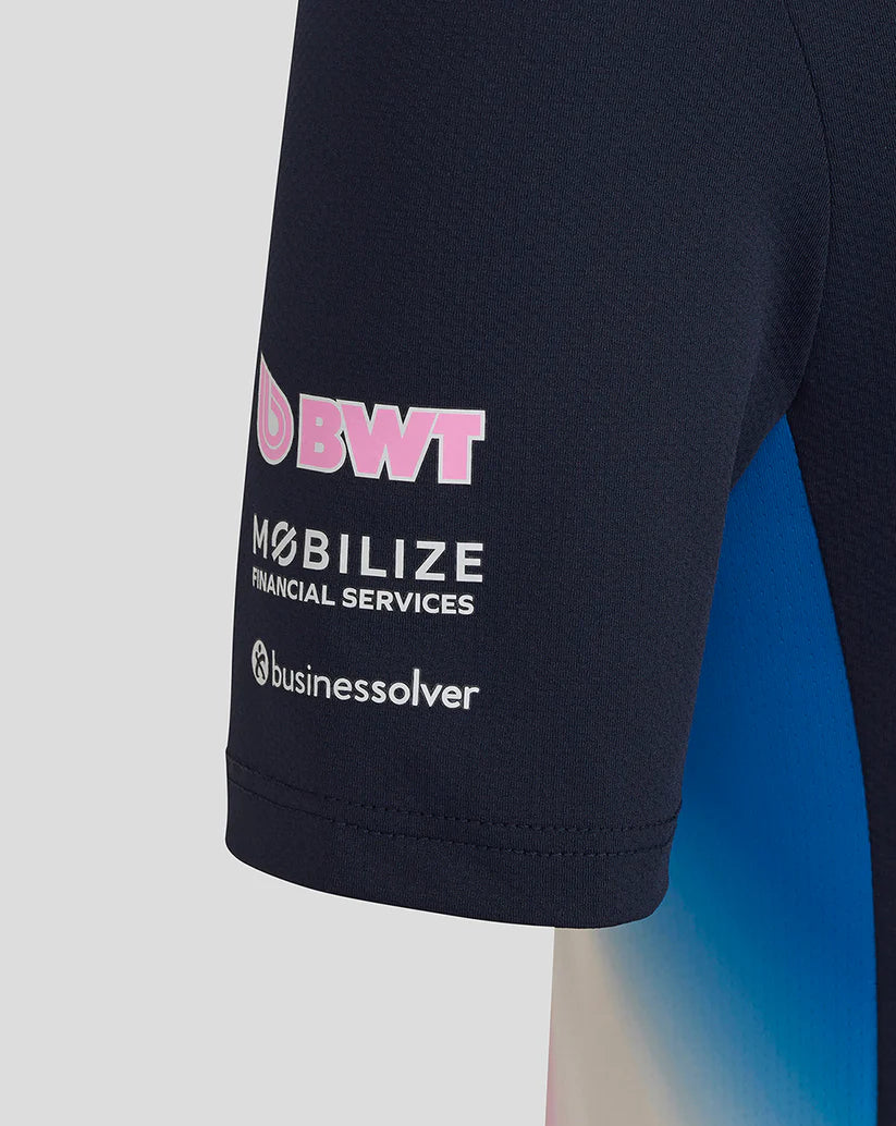 ALPINE F1 RP MENS TEAM SET UP TEE DARK SAPPHIRE