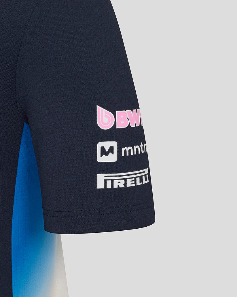 ALPINE F1 RP MENS TEAM SET UP TEE DARK SAPPHIRE