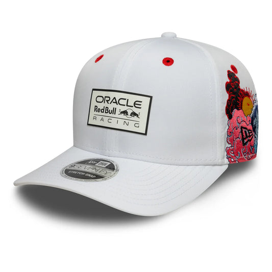 REDBULL RACING SE JAPAN 9SEVENTY SS CAP WHITE 2025 (TEAM/VERSTAPPEN)