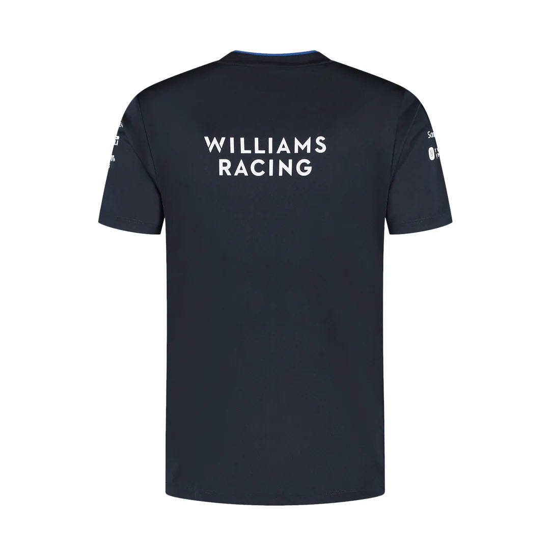 Williams Racing Performance Tee Navy – 2025 Edition