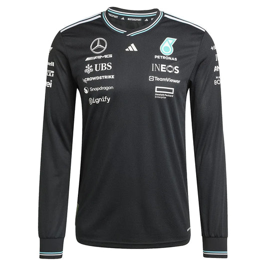 Mercedes-Amg Petronas F1 Men's Driver Long sleve Jersey – 2025 Edition