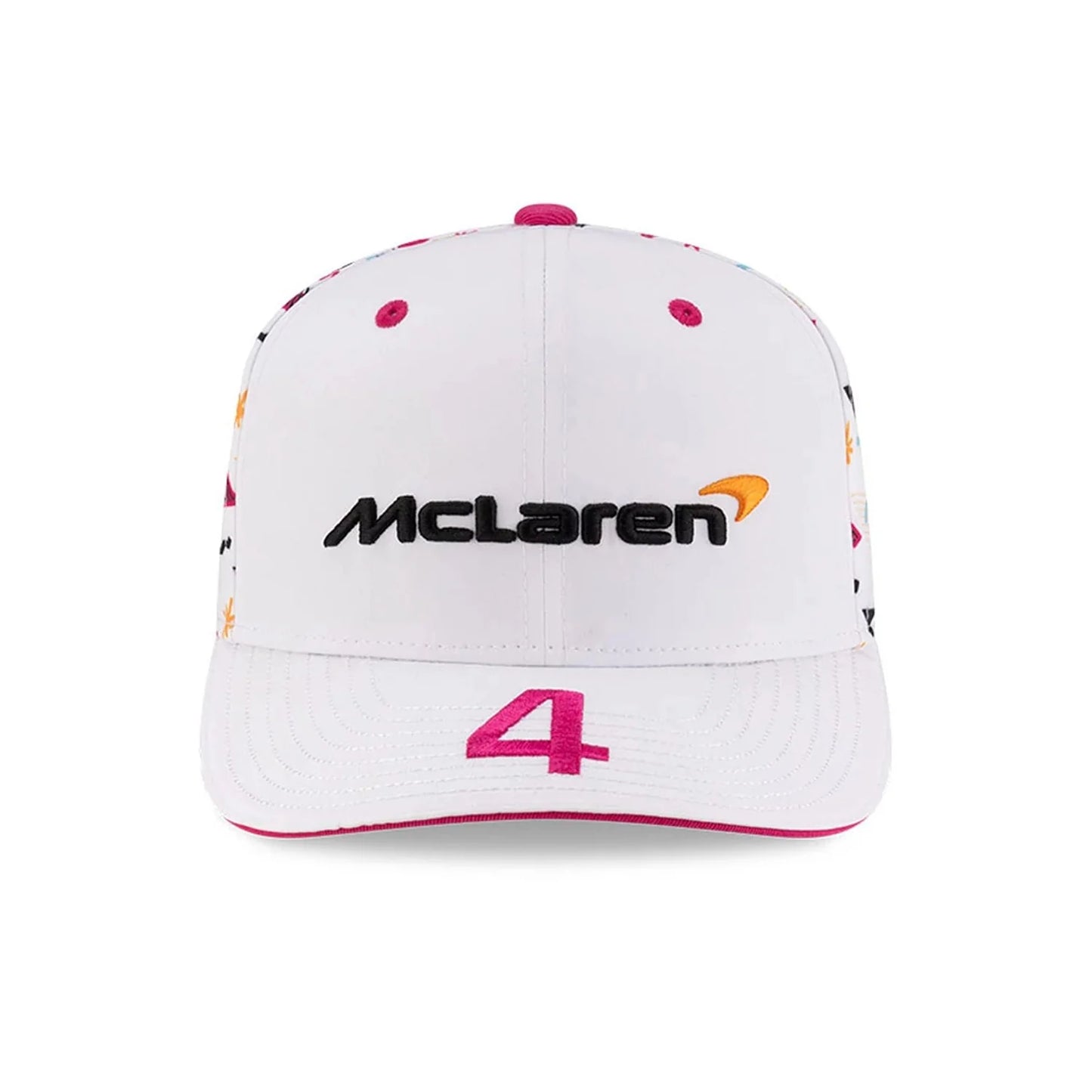MCLAREN F1 RACING NORRIS #4 SE MIAMI 9SEVENTY SS CAP WHITE LIMITED EDITION 2025