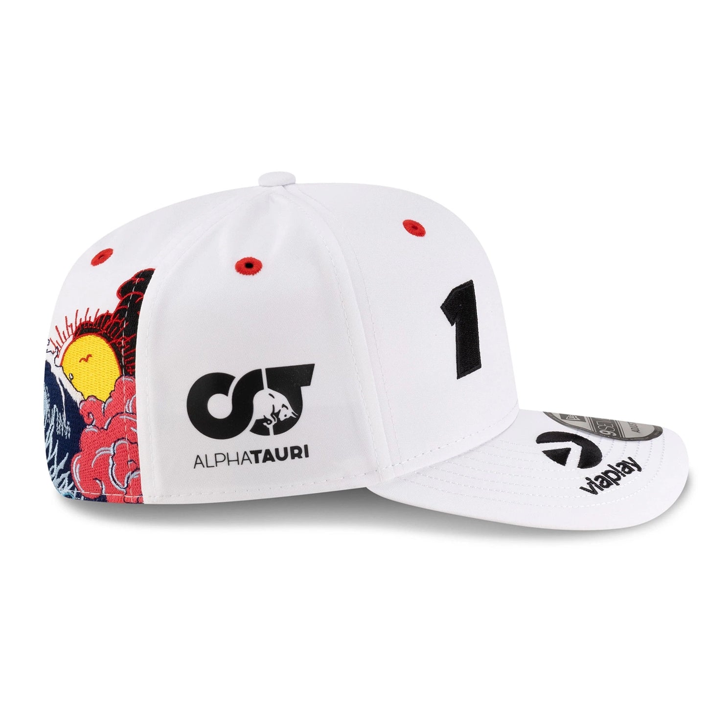 REDBULL RACING SE JAPAN 9SEVENTY SS CAP WHITE 2025 (TEAM/VERSTAPPEN)