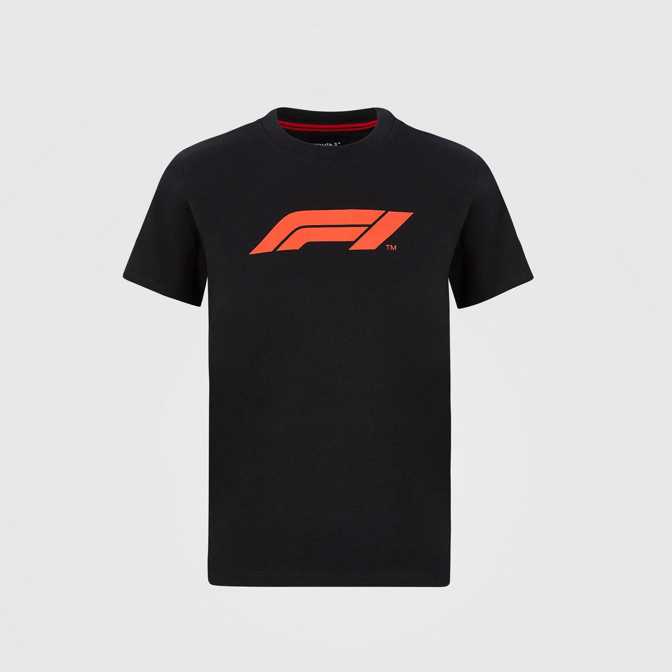 F1 Official Merchandise Kids Logo Performance Tee – Black, 2025 Edition