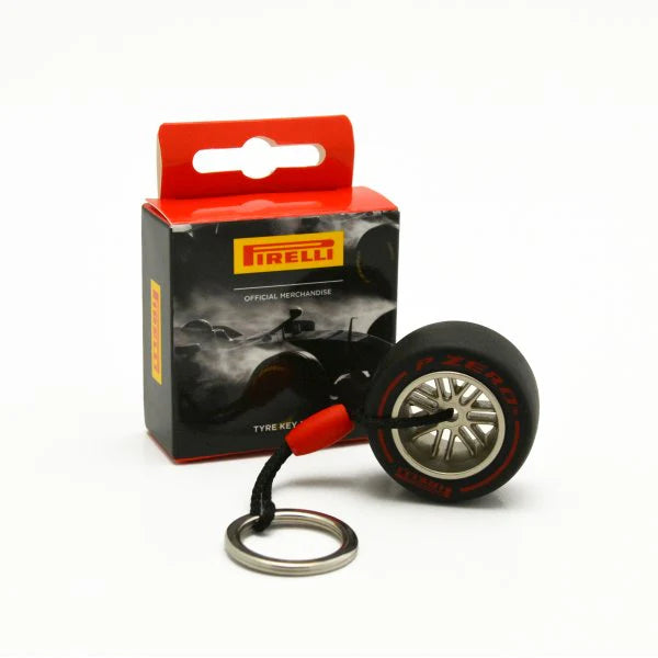 Pirelli Tyre Keyring 2025 (Red/Yellow/Green/Blue)