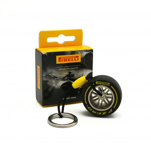 Pirelli Tyre Keyring 2025 (Red/Yellow/Green/Blue)