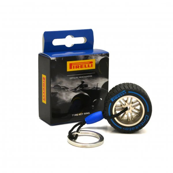 Pirelli Tyre Keyring 2025 (Red/Yellow/Green/Blue)