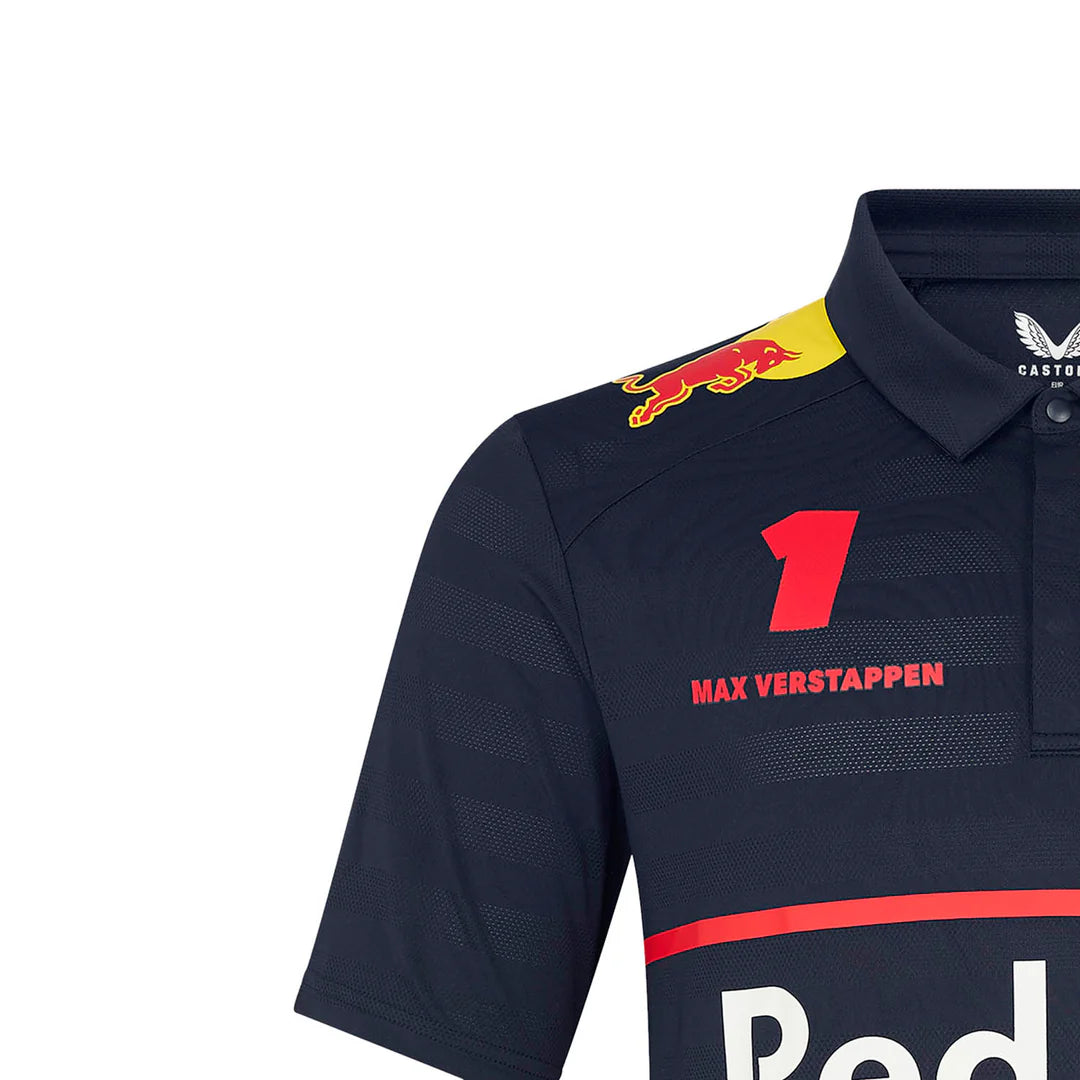Red Bull Racing Men's Team Polo Shirt Verstappen Night Sky – 2025 Edition