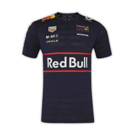 Red Bull Racing Men's Team Set Up Performance Tee Night Sky – 2025 Edition