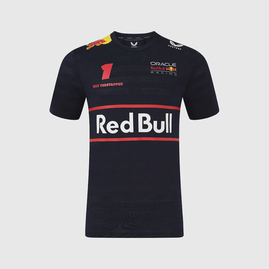 Red Bull Racing Men's Performance Tee Verstappen Night Sky – 2025 Edition