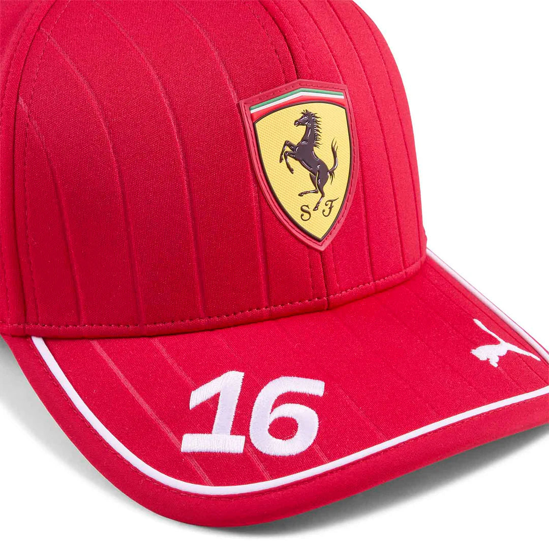 Scuderia Ferrari Kids Leclerc/Hamilton Race Cap Dark Cherry