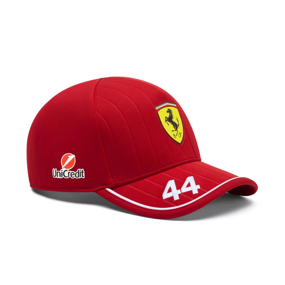 Scuderia Ferrari Kids Leclerc/Hamilton Race Cap Dark Cherry