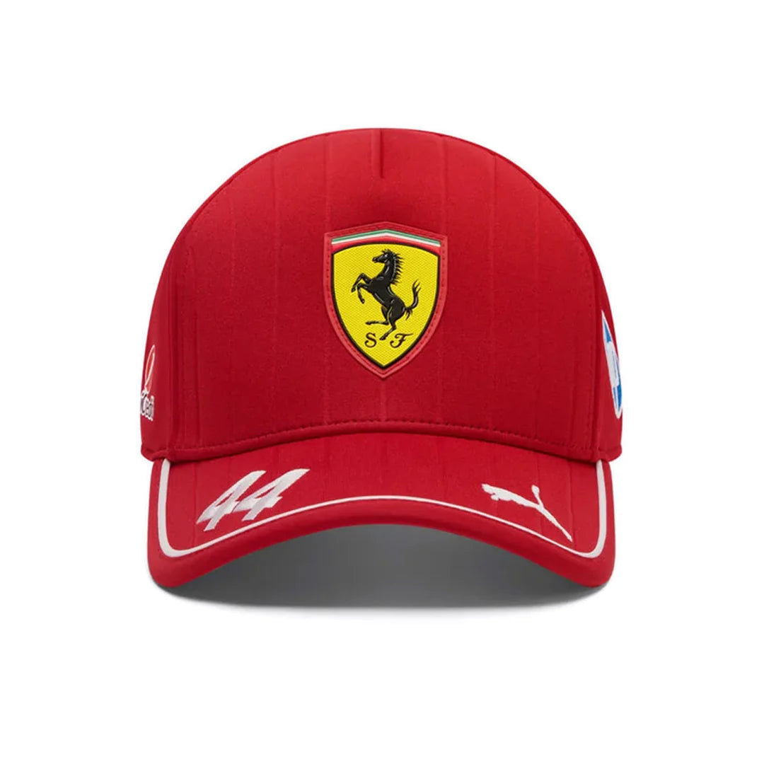 Scuderia Ferrari Kids Leclerc/Hamilton Race Cap Dark Cherry