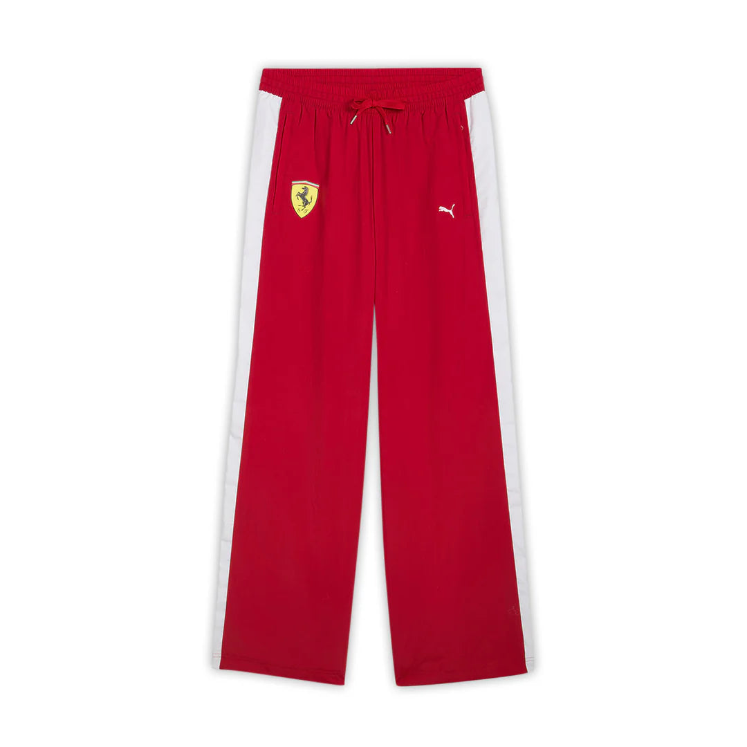 Scuderia Ferrari Drivers T7 Oversized Pants Dark Cherry – 2025 Edition