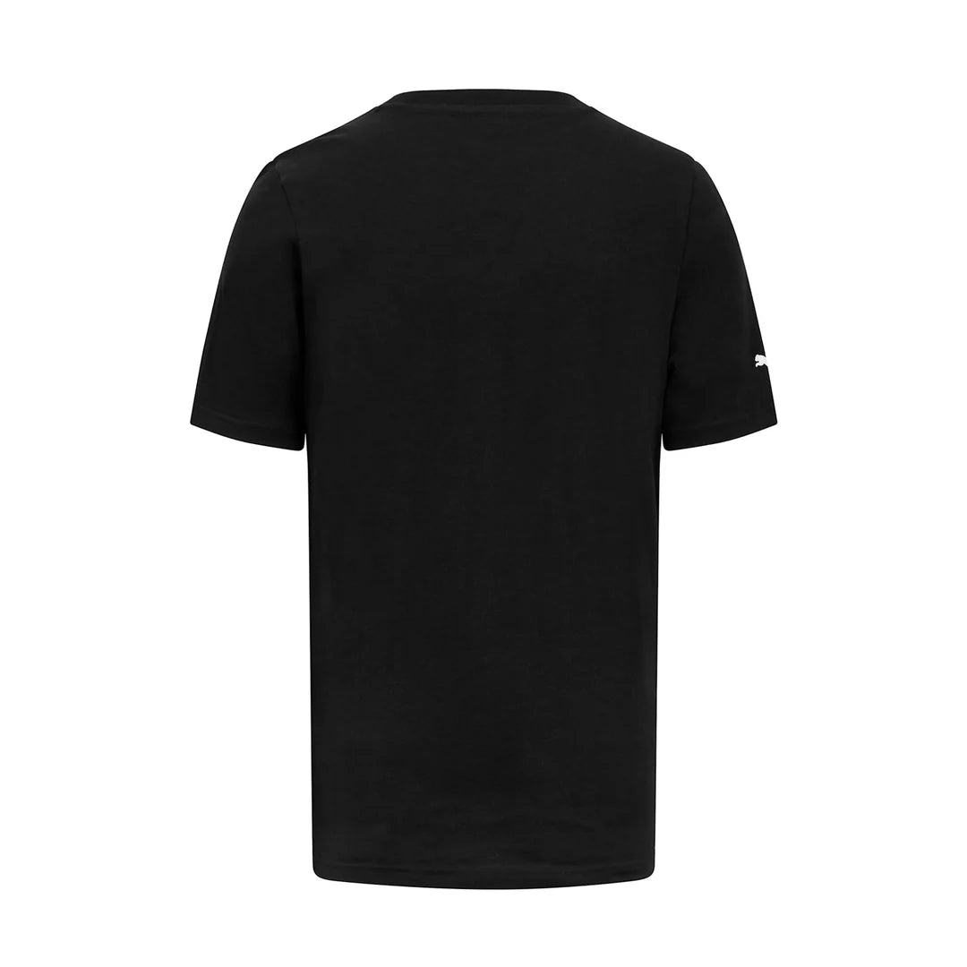 Scuderia Ferrari Men's Large Shield Performance Tee Black/Red  – 2025 Edition