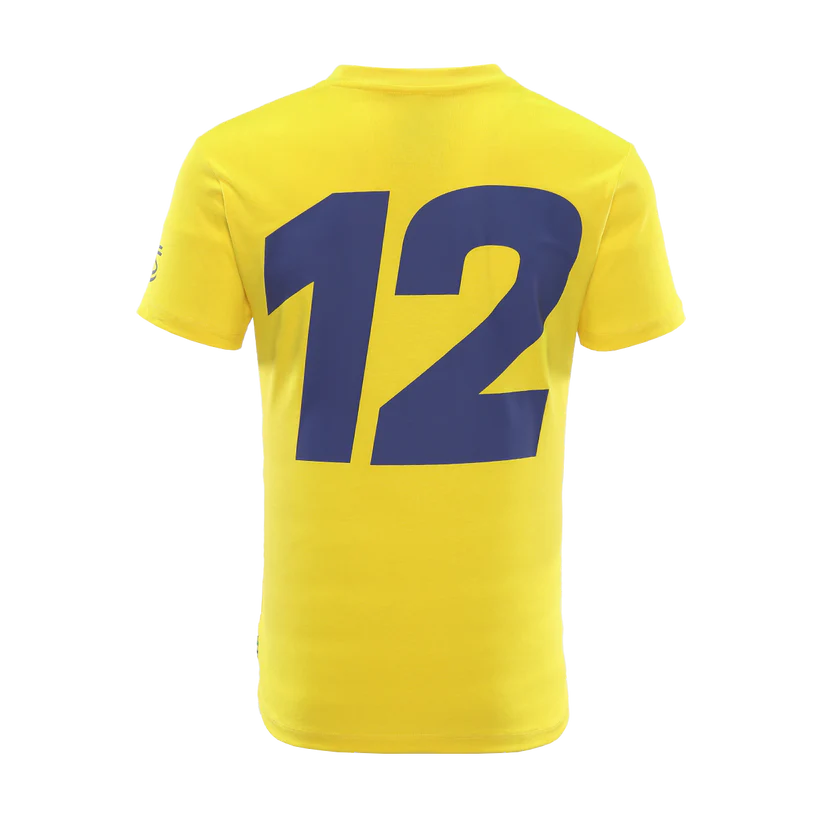 Ayrton Senna F1 Legacy Series Tee Men's Yellow – 2025 Edition