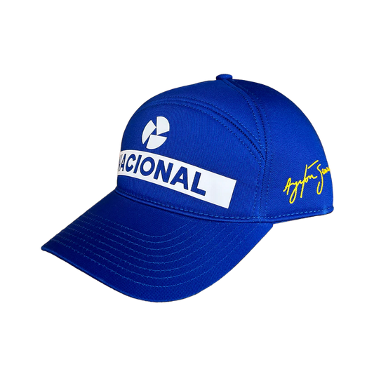 Ayrton Senna F1 Legacy Series Nacional Replica Race Baseball Cap