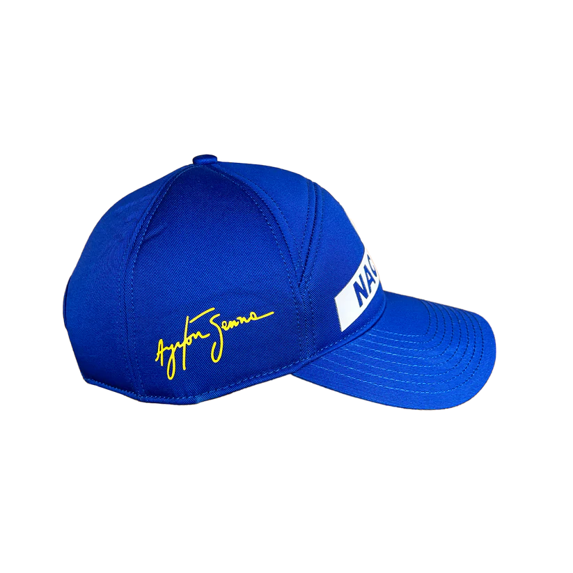 Ayrton Senna F1 Legacy Series Nacional Replica Race Baseball Cap