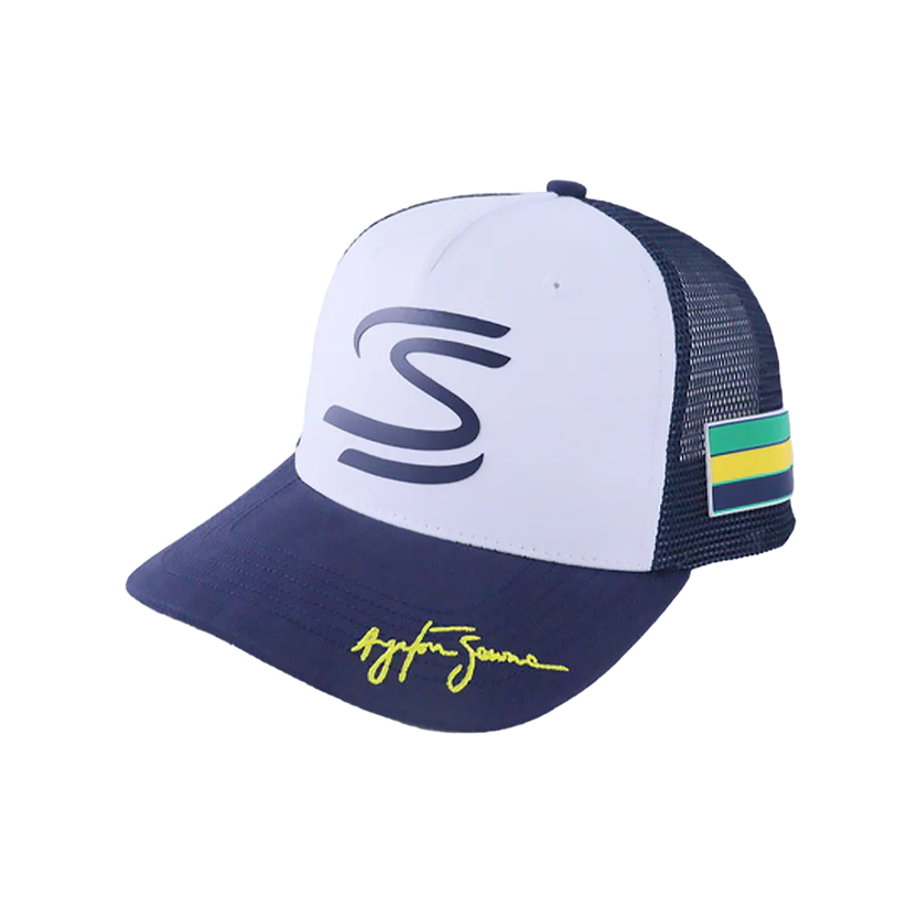 Ayrton Senna F1 Legacy Series Trucker Race Cap