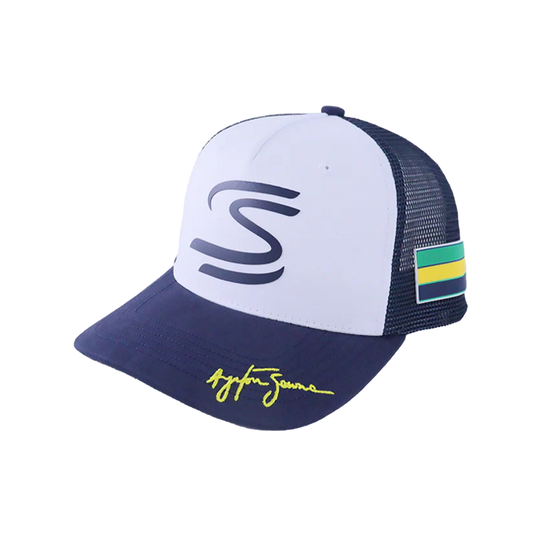 Ayrton Senna F1 Legacy Series Trucker Race Cap