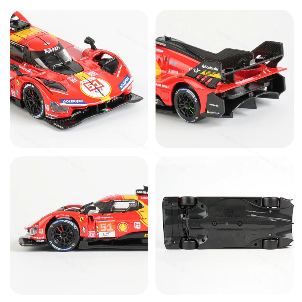 1:43 Ferrari LemansFerrari 499P Diecast Model –  by Bburago